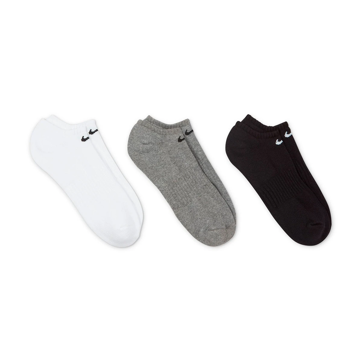 Meias Nike Everyday Cushioned No-Show (3 Pares)