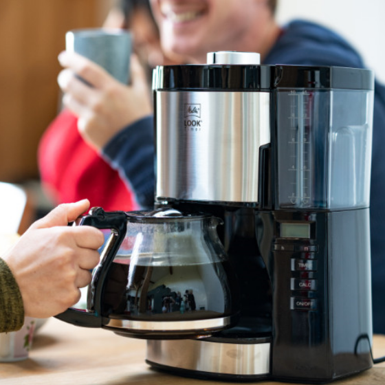LOOK® Timer|Filterkaffeemaschine Schwarz