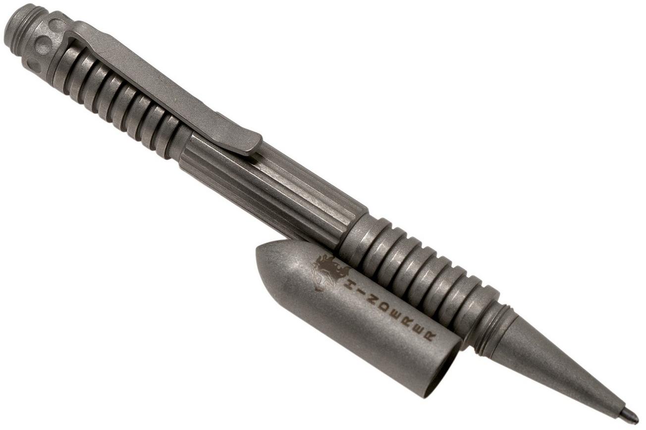 Rick Hinderer Extreme Duty Pen, Stainless Steel Working Finish, tactische pen