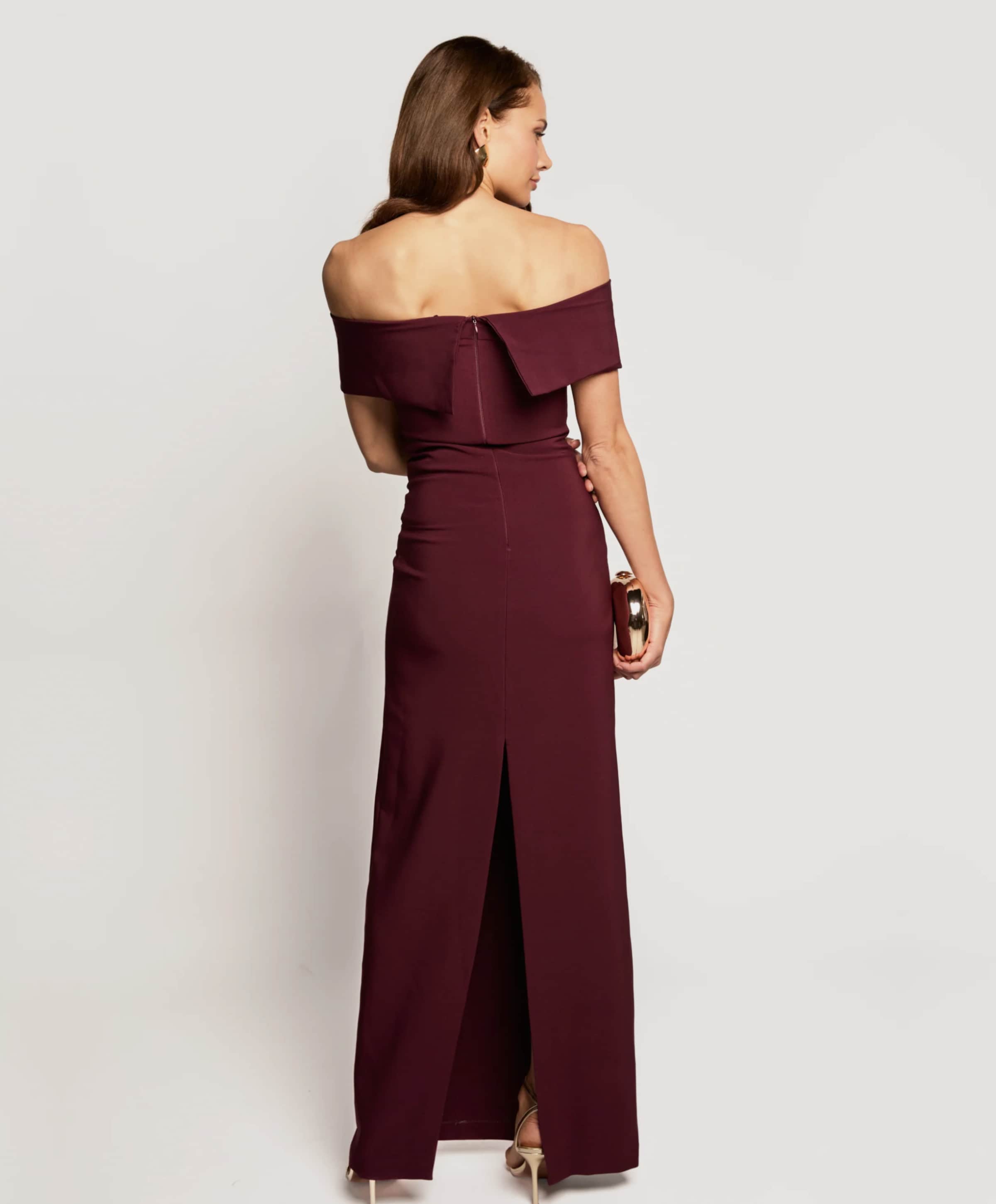 Freebird Festive Dames jurk bordeaux