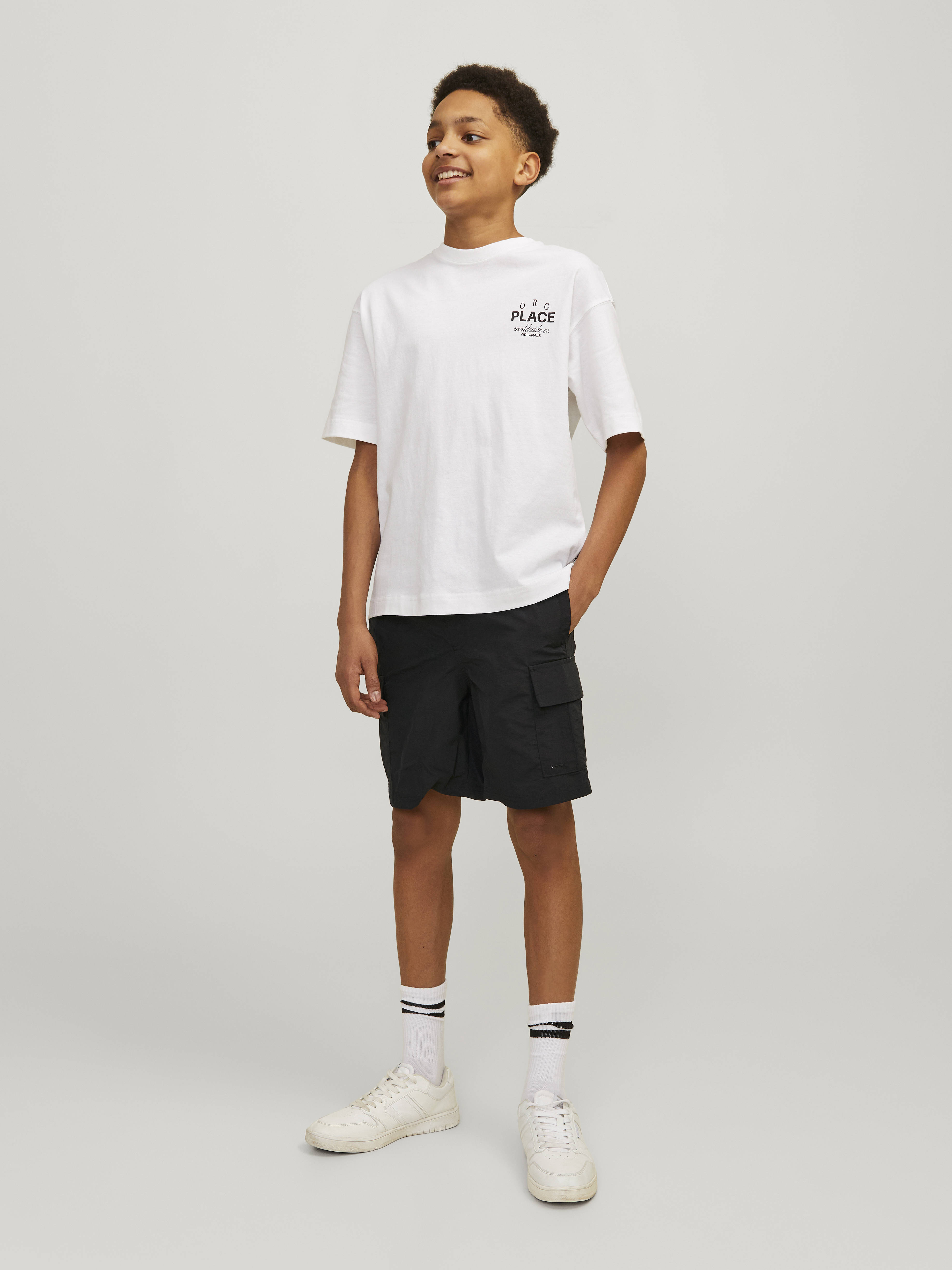 JACK & JONES zwemshort JPSTFIJI zwart