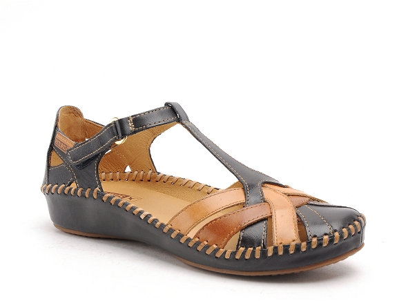 Pikolinos nu pieds plats femme puerto vallarta 0732 bleu