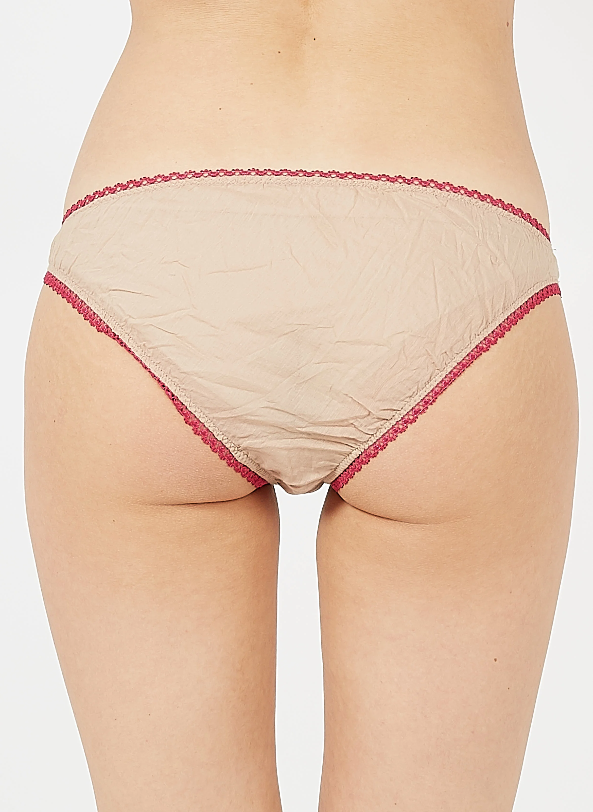 Coffret de culottes en coton bio | Beige