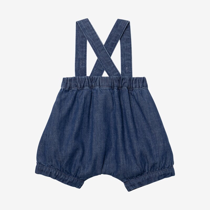 Bloomer bébé jean brodé bleu Catimini Bleu
