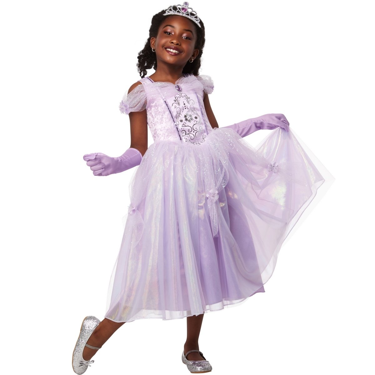 Déguisement de Luxe Princesse Lavande Taille 8-10 ans