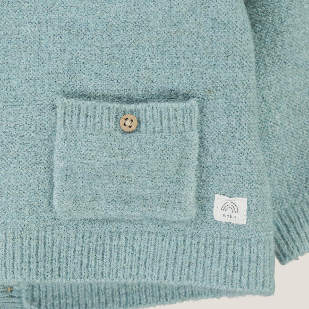 COLEÇÃO LA REDOUTE<br>Suéter em malha fina com gola redonda