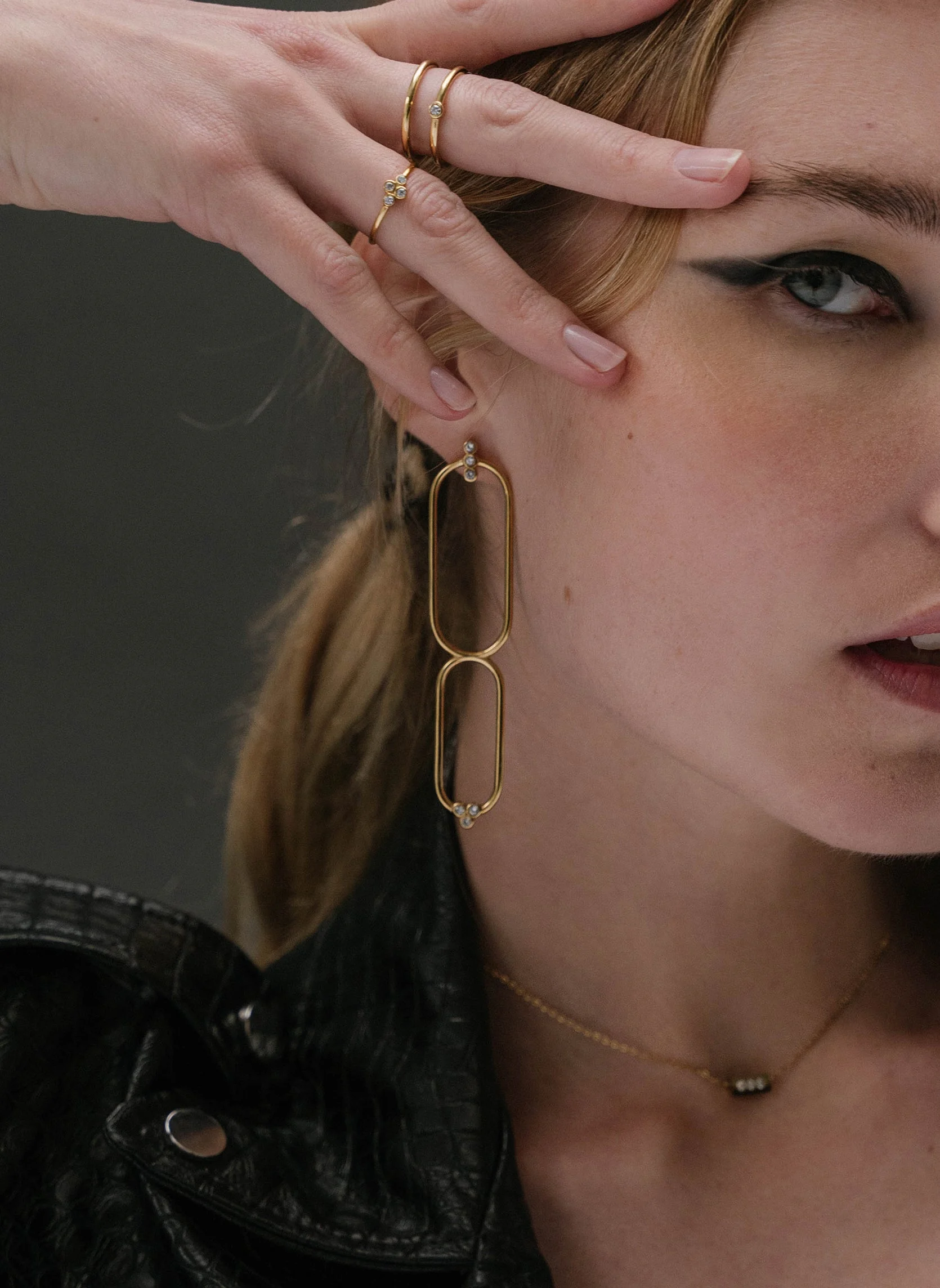 PRIYA - Boucles d'oreilles pendantes priya | Multicolore
