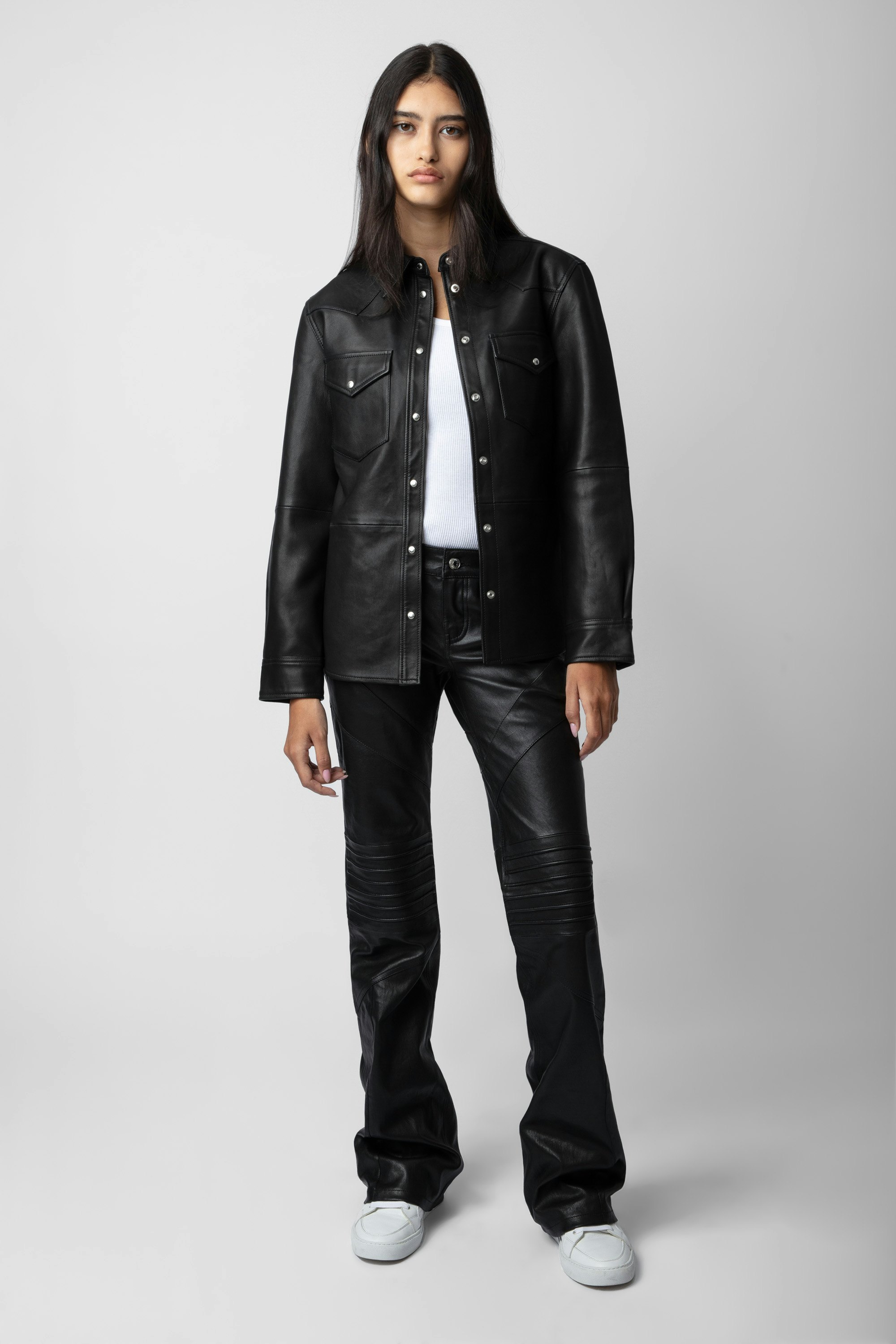 Chemise Thelma Cuir