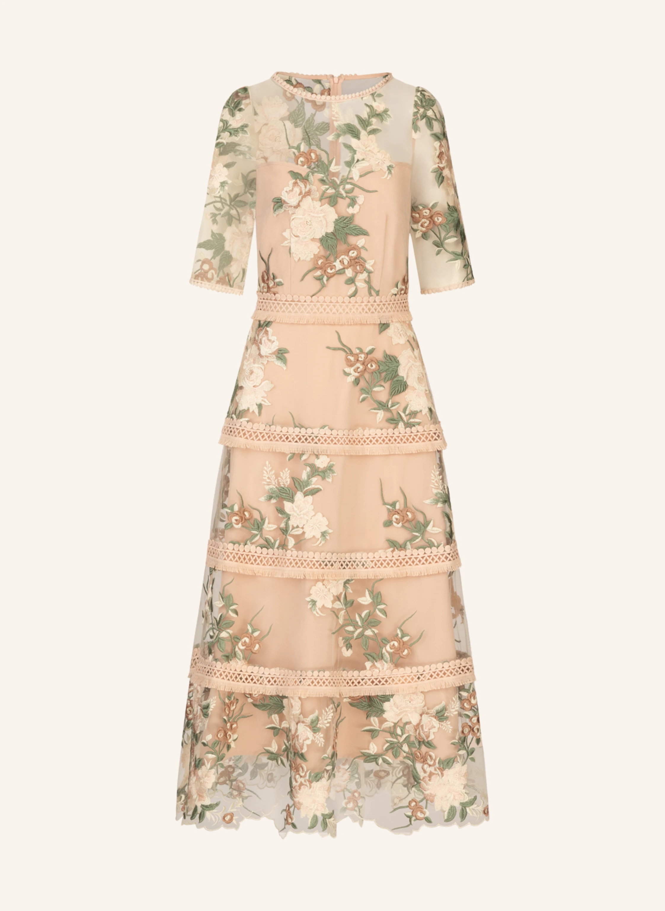 APART besticktes Midikleid
