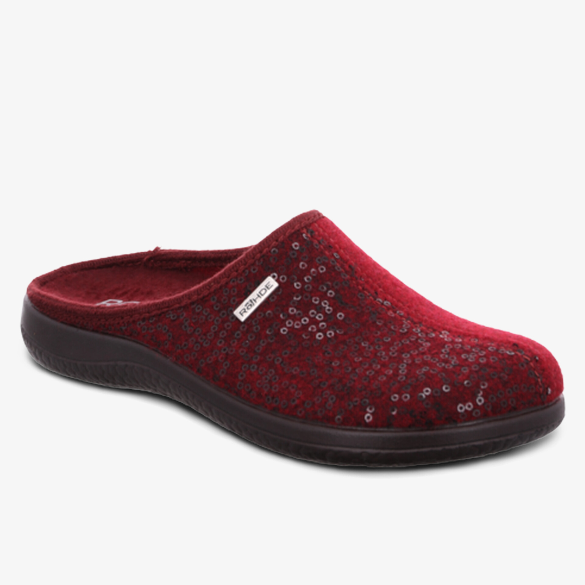 ROHDE Bari Damen Hausschuhe rot