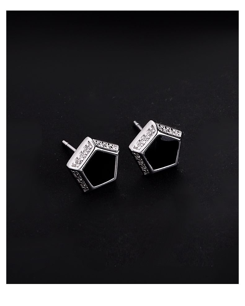 Karina Moon - 925 Sterling Zilveren Oorknop