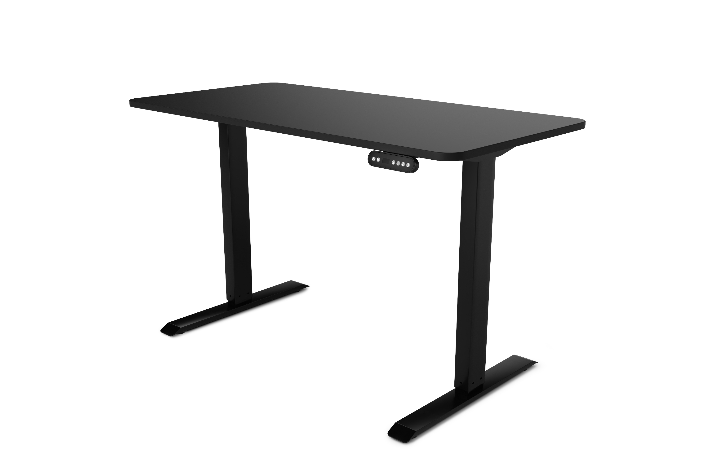 Stehpult elektrisch BASIC schwarz 120 x 60 cm