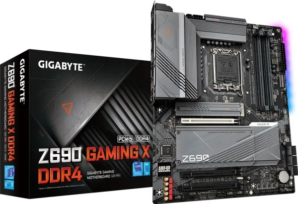 [OUTLET] - Gigabyte Z690 GAMING X DDR4 (rev. 1.0), Intel, LGA 1700, Intel® Core™ i5, Intel® Core™ i7, Intel® Core™ i9, DDR4-SDRAM, 128 GB, DIMM