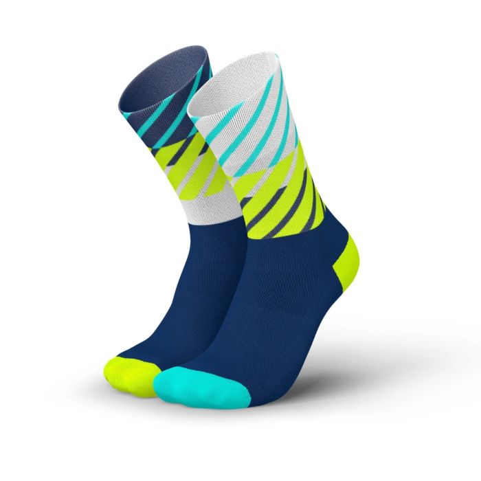Incylence Unisex Strømper Running Diagonals Socks Hvid