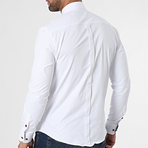 Chemise Manches Longues Blanc