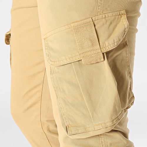 Pantalon Cargo Jaune Moutarde