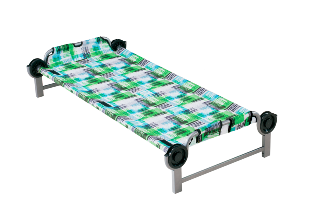 Disc-O-Bed Kid-O-Bed mit geradem Rahmen, ohne Seitentasche