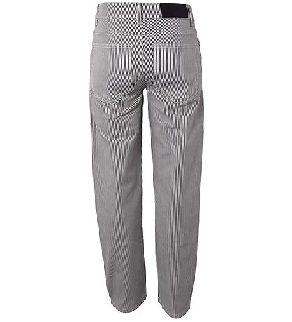 Hound Bukser - Striped - Blåck/Off White