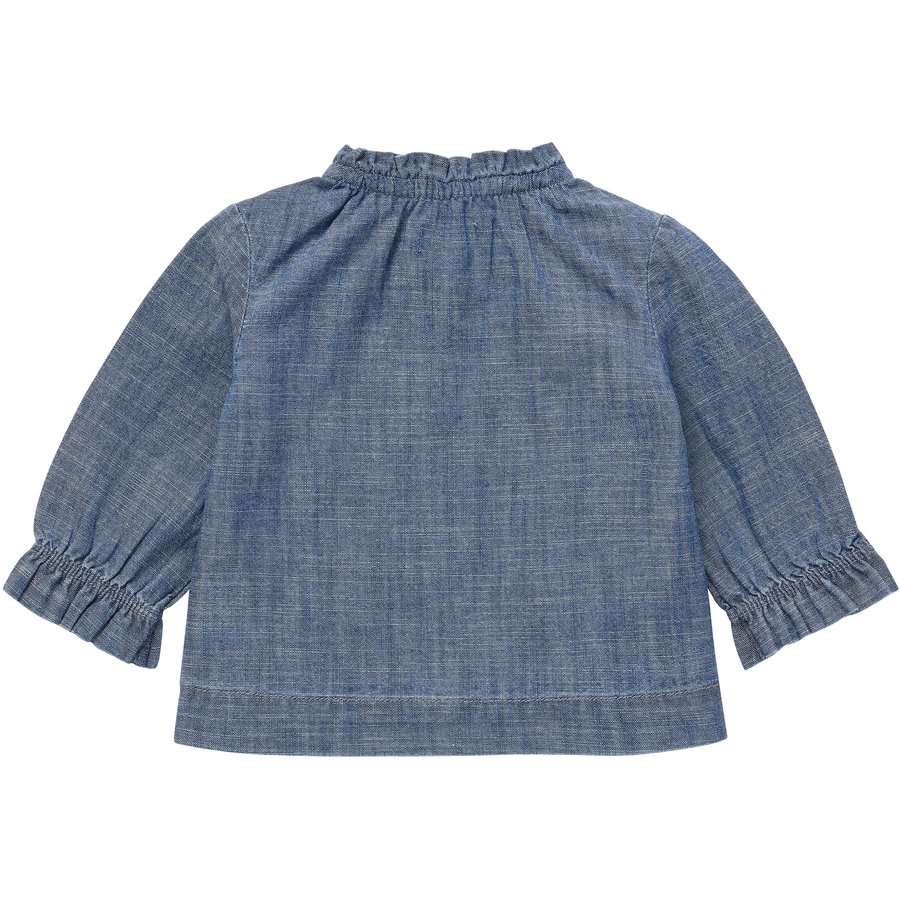 Noppies Bluse Lexington Medium Blue Denim