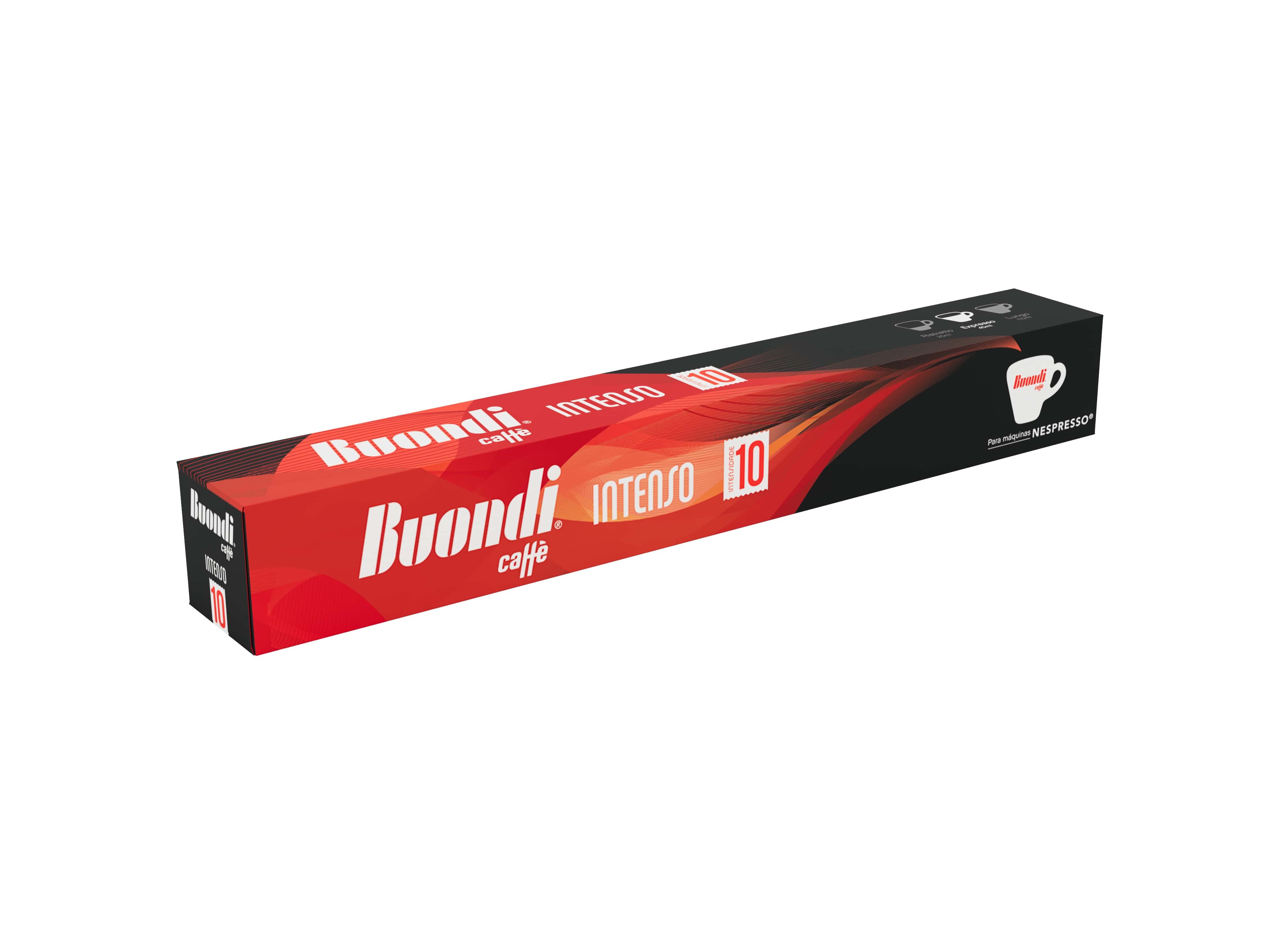 CÁPSULAS CAFÉ BUONDI COMP NSP INTENSO 10 UN