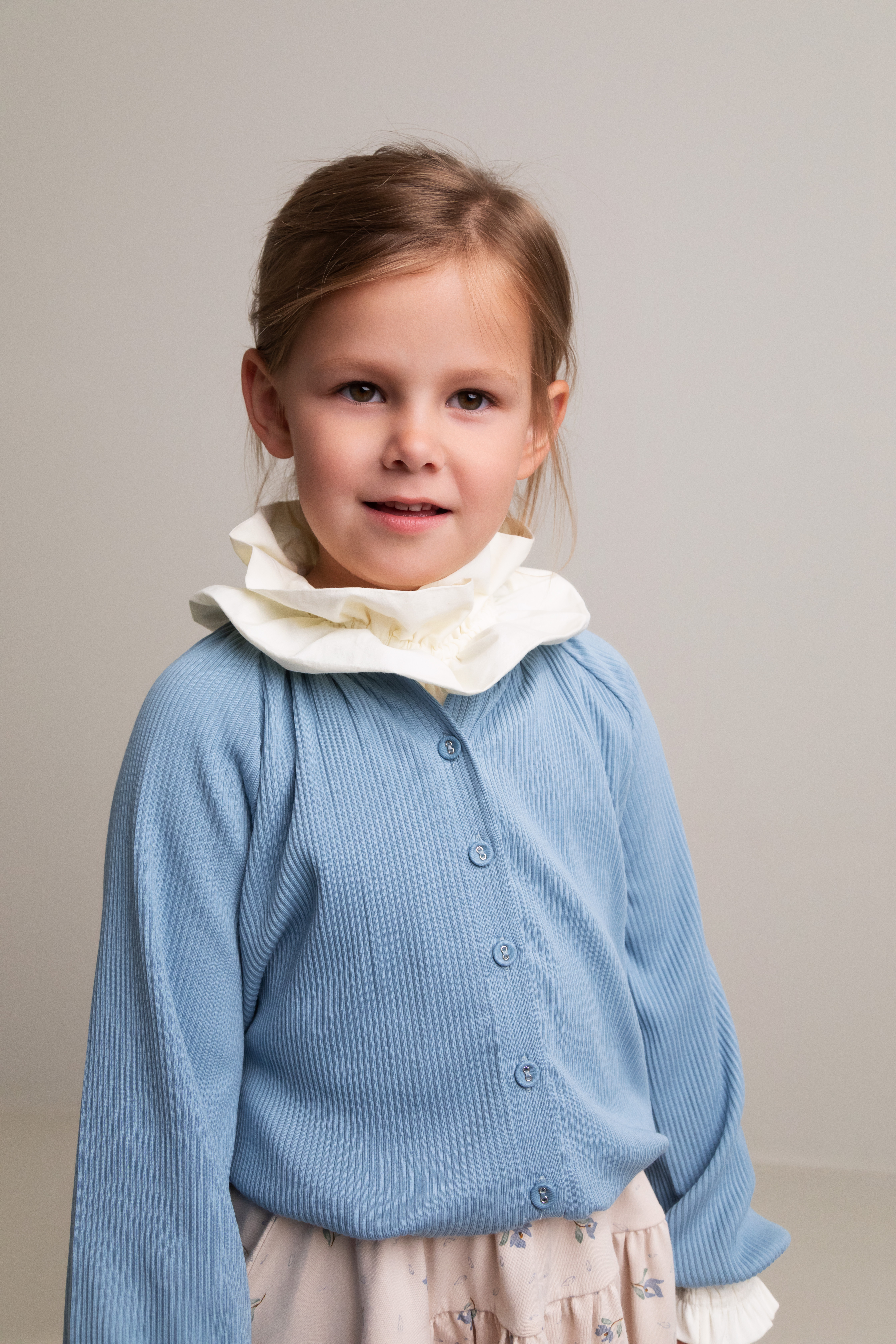 Cardigan TILLY in storm cloud