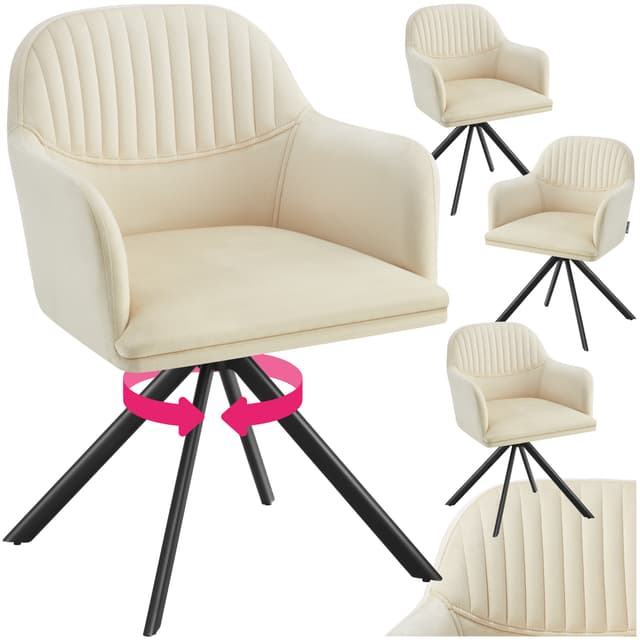 Stol Lona, velour med polstring