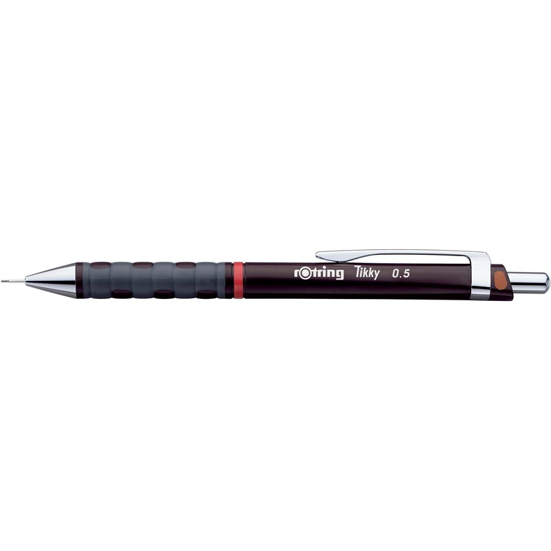 Rotring Druckbleistift Tikky, 0.5 mm, HB, weinrot