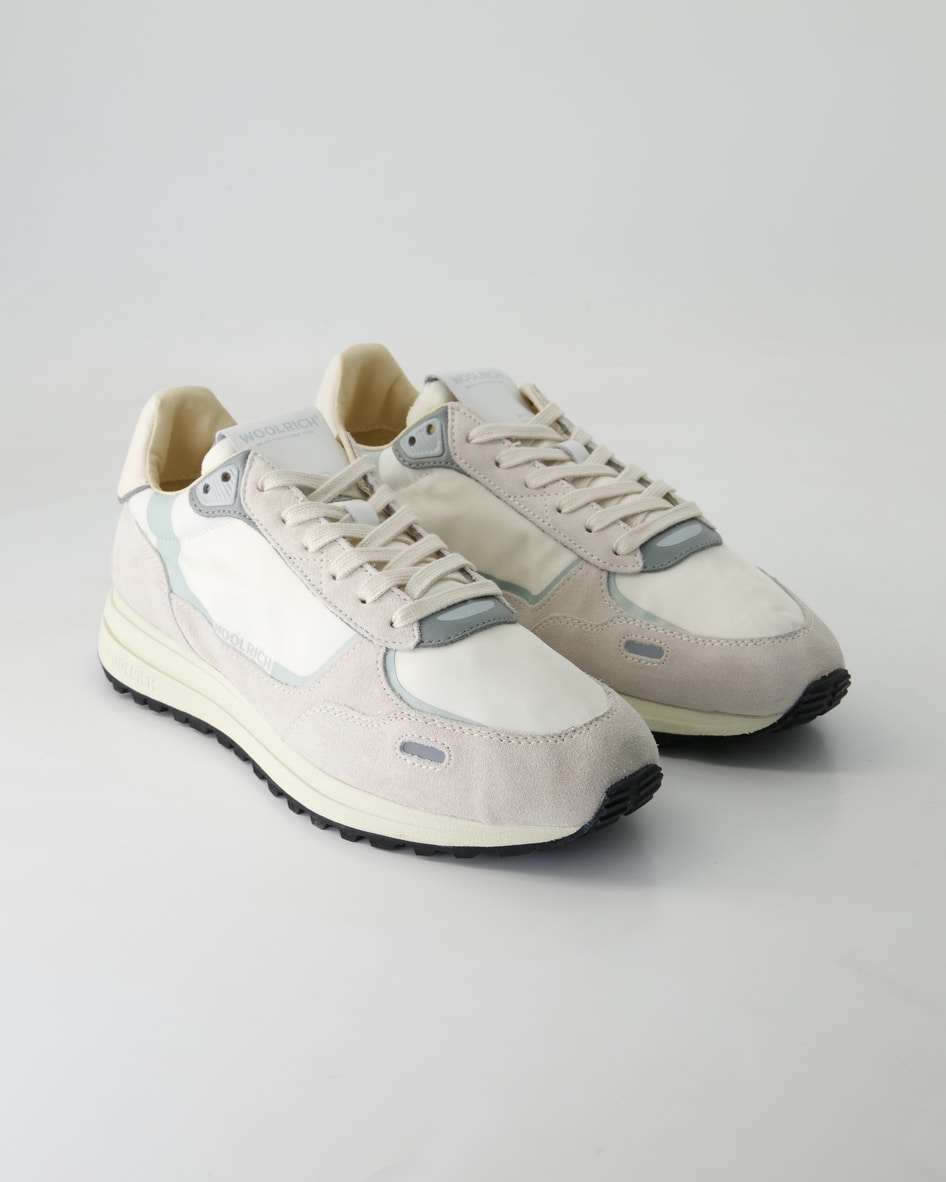 Woolrich Retro Sneaker in Weiß