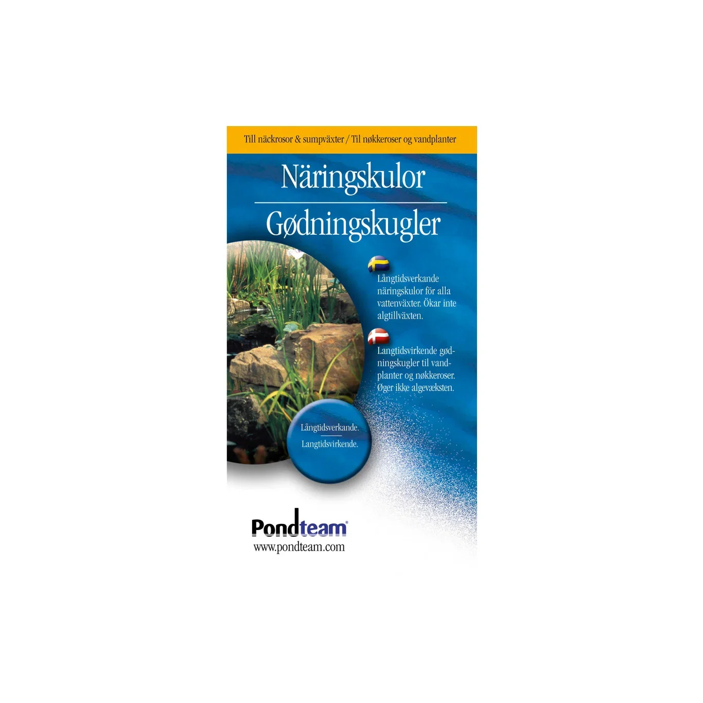 Pondteam Næringskuler for vannplanter 15 kp