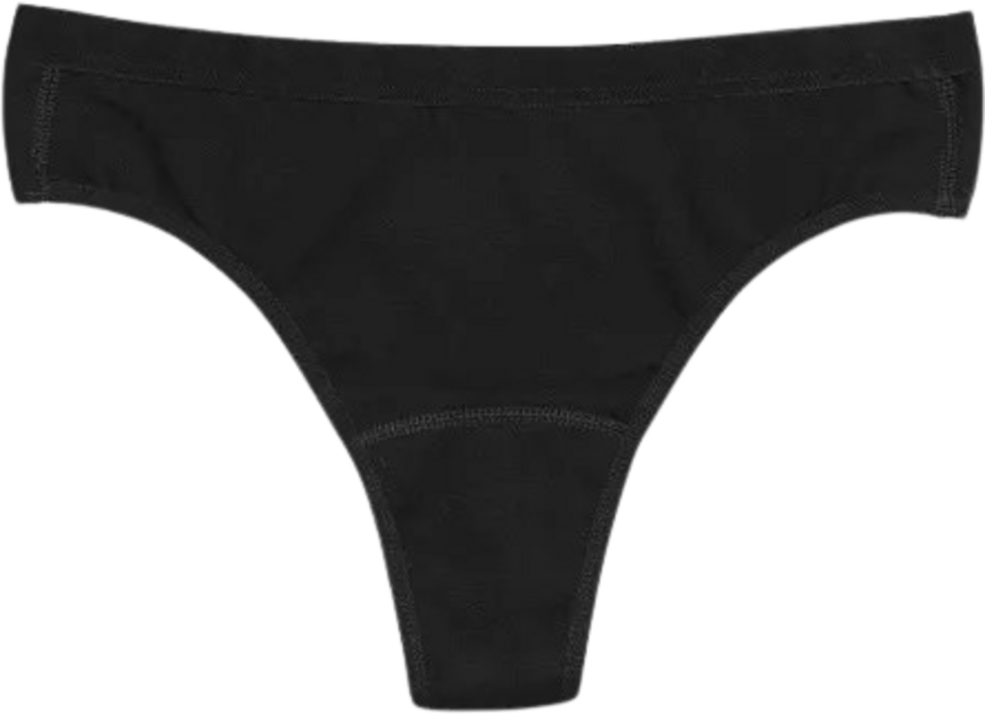 Imse  Tanga Periodenslip Light Flow Black, S