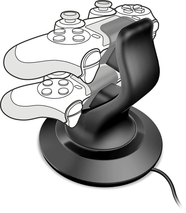 SPEEDLINK TWINDOCK Charging System with A/C Adapter - for PS4, black