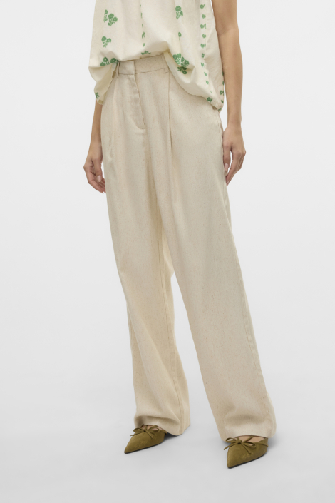 Vero Moda beige dames broek