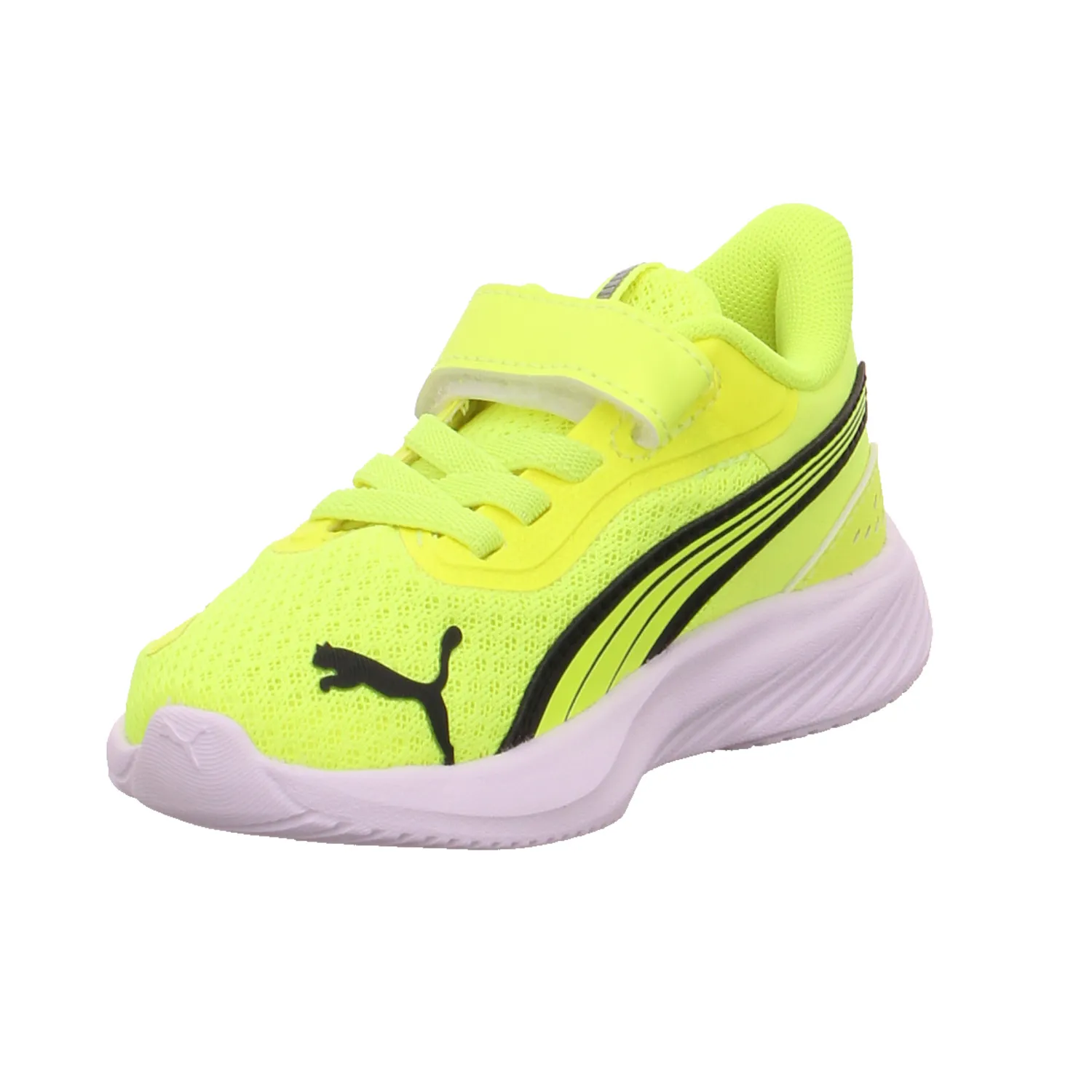 PUMA Baby-Sport-Bottine Gelb Textil  unisex Sneaker