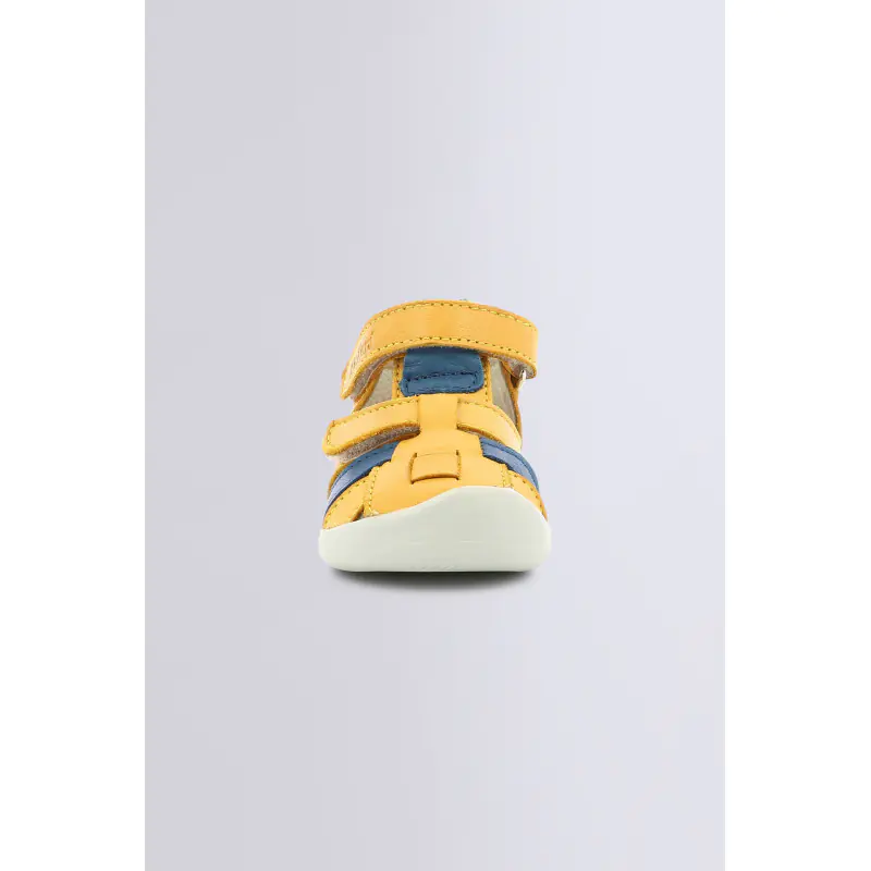 WASABOU JAUNE BLEU SANDALES Cuir Garçon