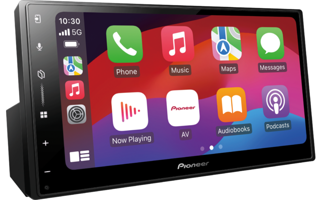 Pioneer SPH-DA77DAB 2-DIN Mediacenter 6,8 Zoll Touchscreen mit Apple Car Play, Android Auto, Bluetooth und DAB