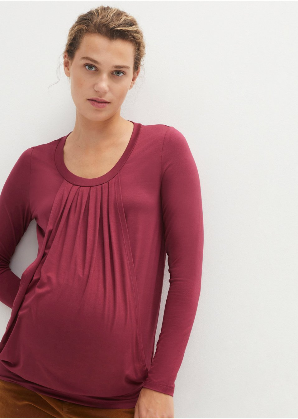T-shirt de grossesse avec fonction allaitement