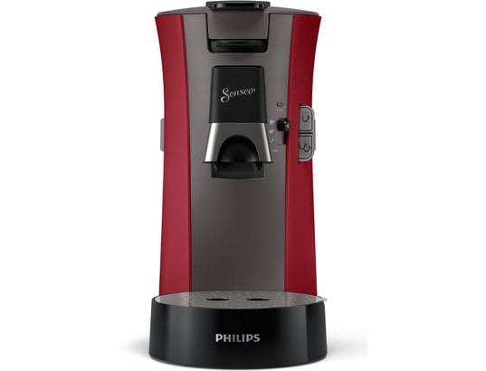 PHILIPS - Senseo Select CSA240/91 rouge intense/gris cachemire