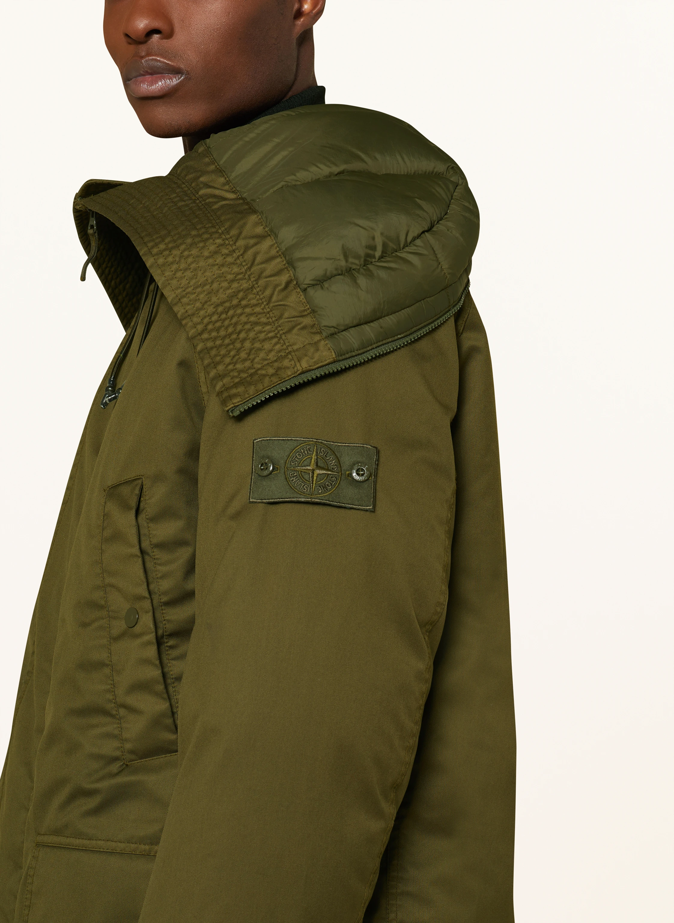 STONE ISLAND Daunenparka GHOST