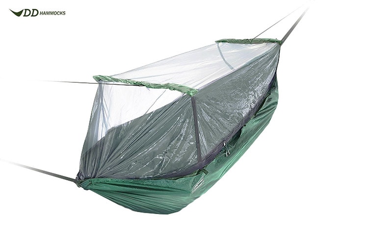 DD Hammocks Frontline Hammock<br>Komplett hengekøye med myggnett og opphengstau!