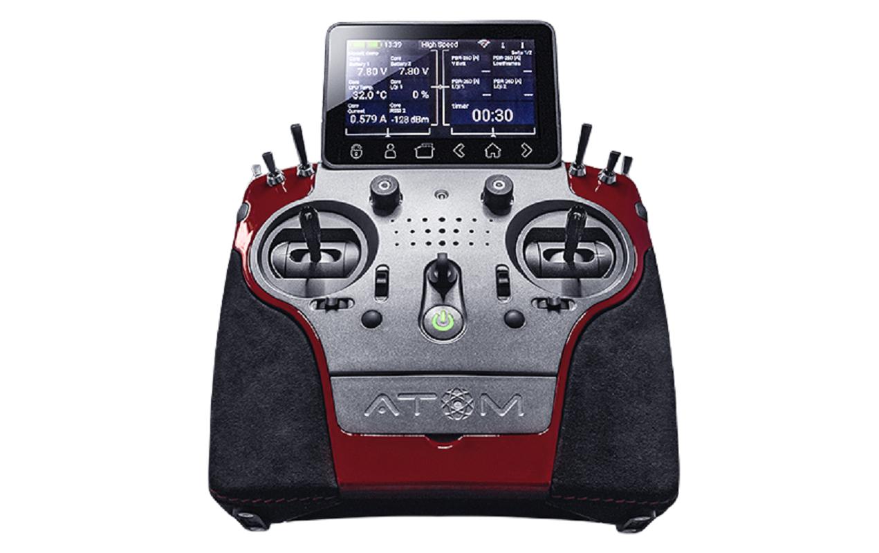 Fernsteuerung ATOM Mode 2 18 Kanal<br>18 Kanal Fernsteuersystem mit P²-BUS Telemetrie