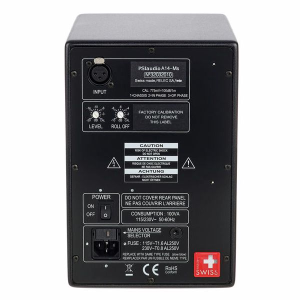 PSI Audio A14-M Studio Black