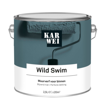 KARWEI muurverf wild swim mat 2,5 liter