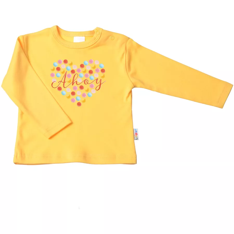 Liliput Langarmshirt Ahoi gelb