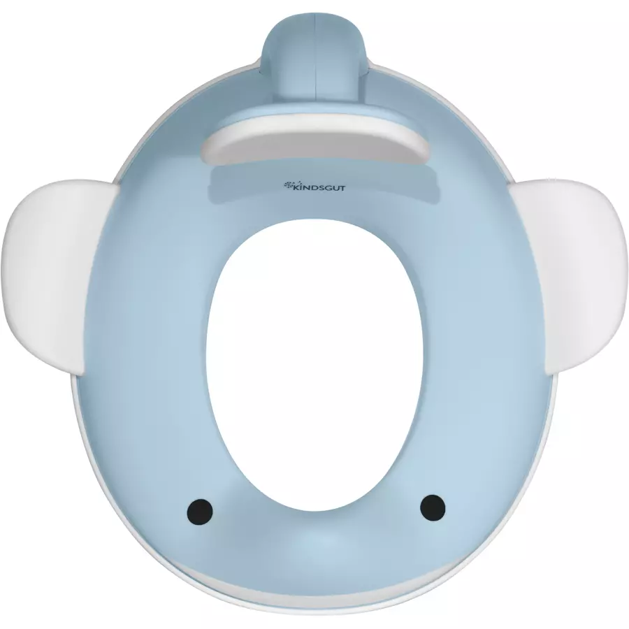 KINDSGUT Toilettenaufsatz Wal hellblau