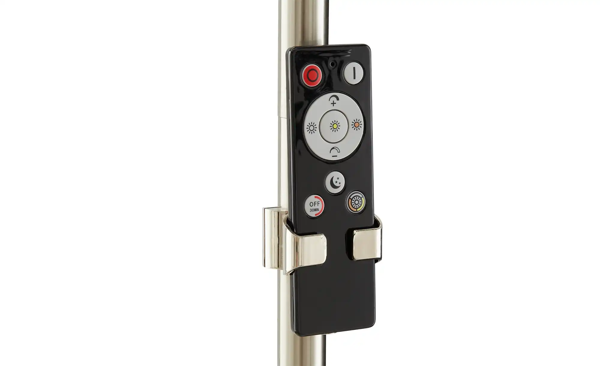 LED-Deckenfluter, 2-flammig mit Fernbedienung `eckig´