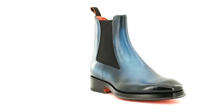SANTONI - JIMMY 18230 FUL BLEU