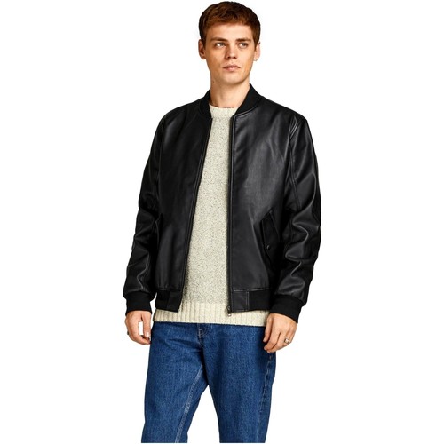 Jack & Jones - CHAQUETA BOMBER NEGRA HOMBRE JACK & JONES 12203394 Negro