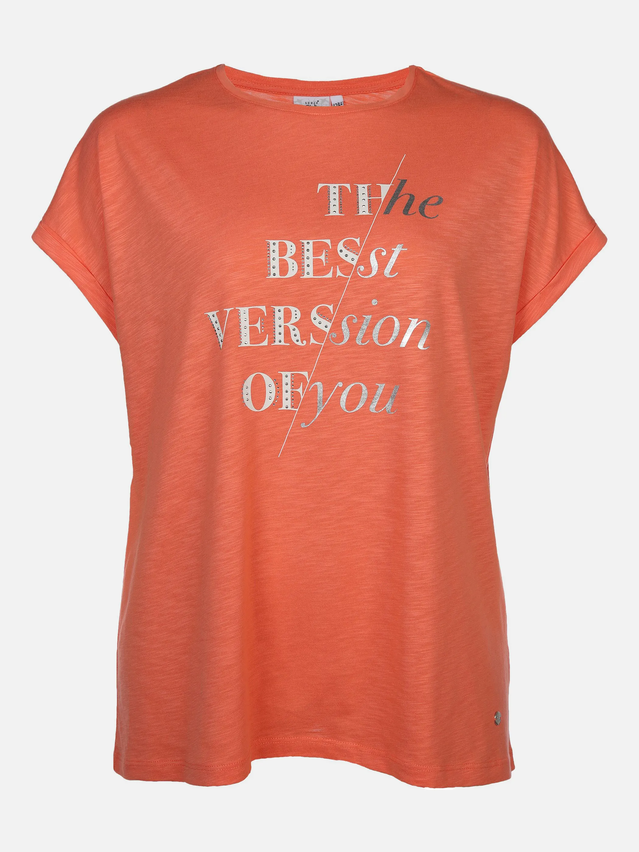 Große Größen Shirt mit Frontprint