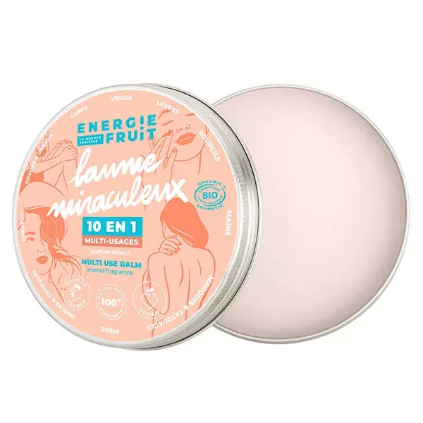 Bálsamo Milagroso Energie Fruit 10 em 1 Orgânico para Corpo e Rosto 100ml