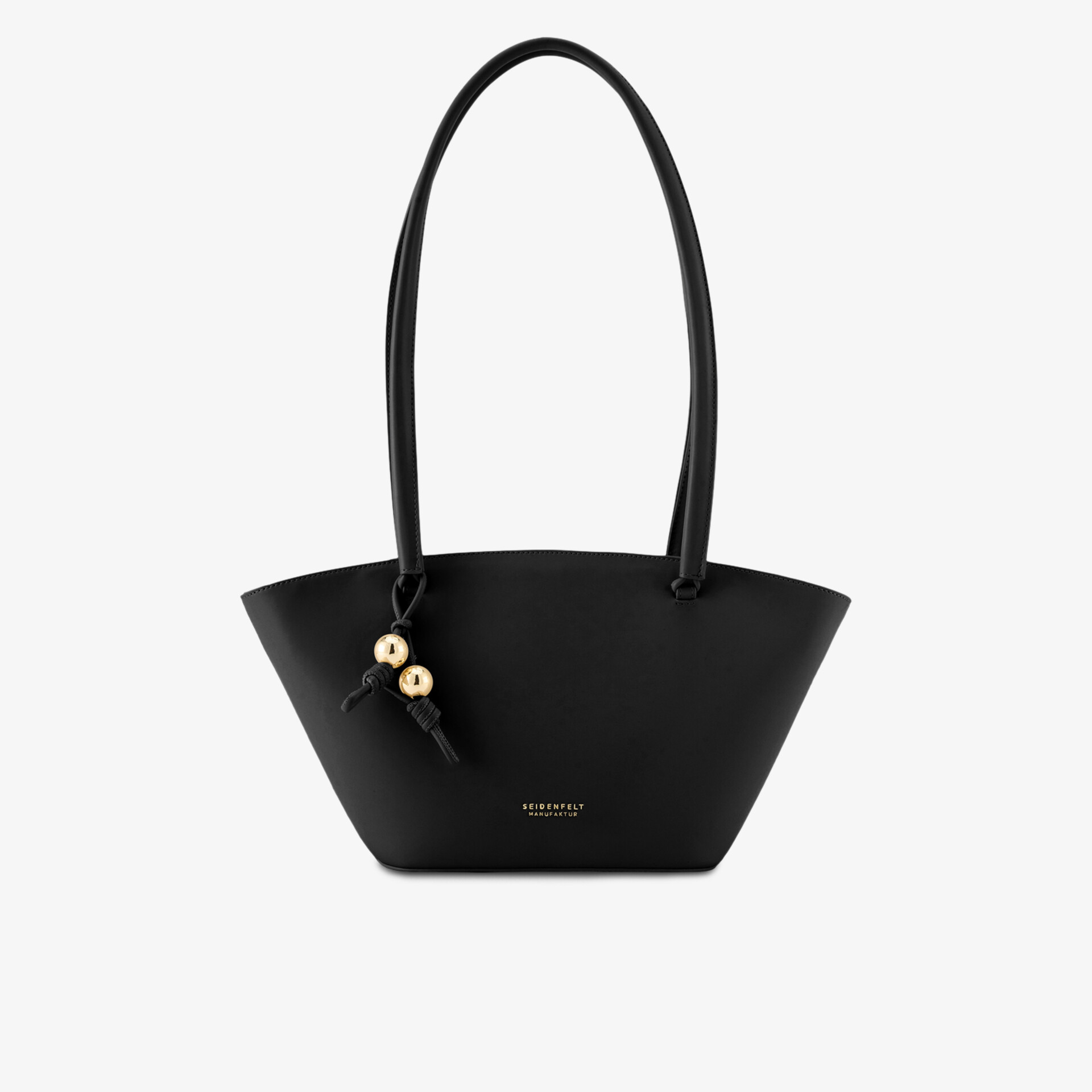 SEIDENFELT Damen Handtasche schwarz